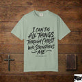 Comfortable Christ Scripture Tee for Daily Inspiration