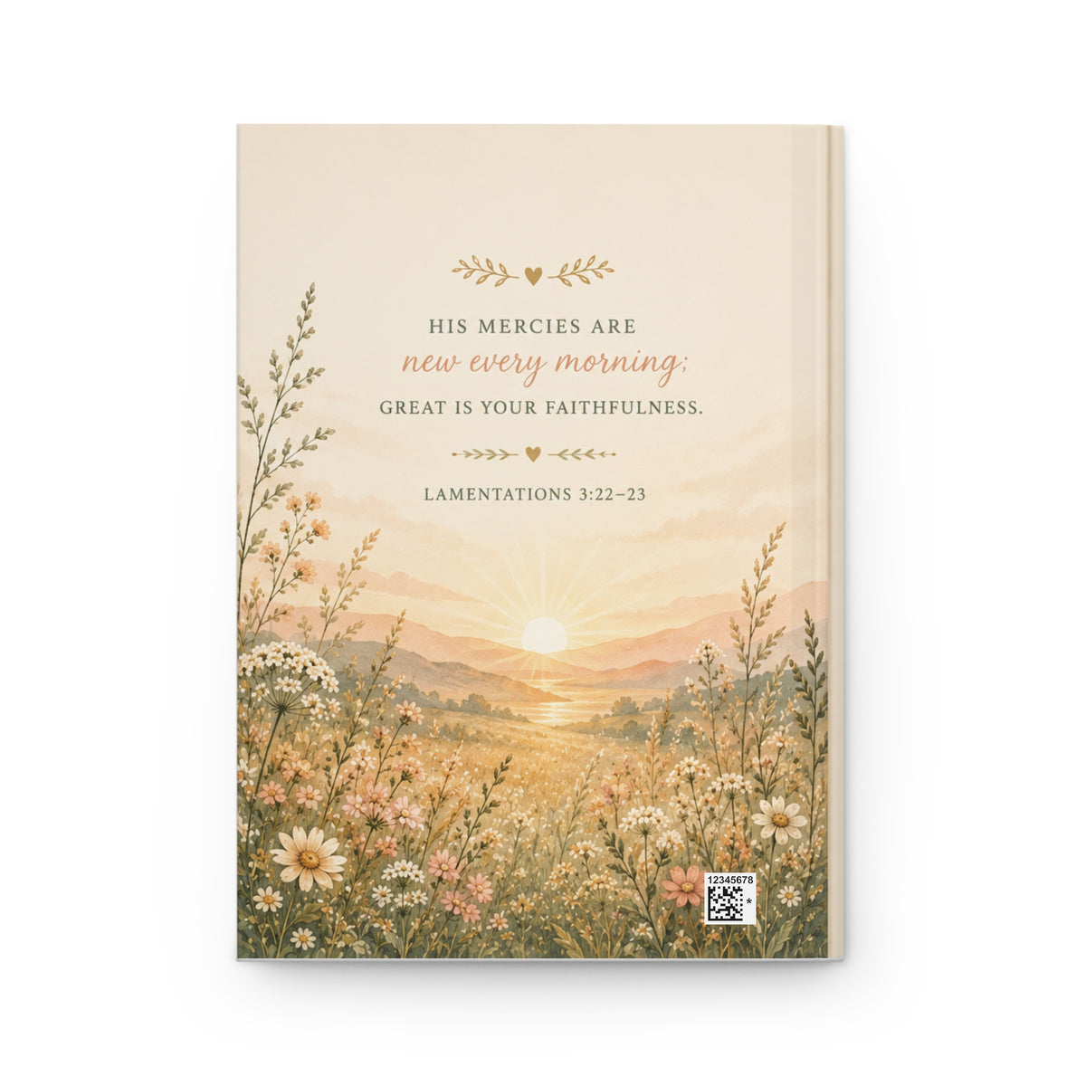 Morning by Morning Prayer & Gratitude Journal Hardcover