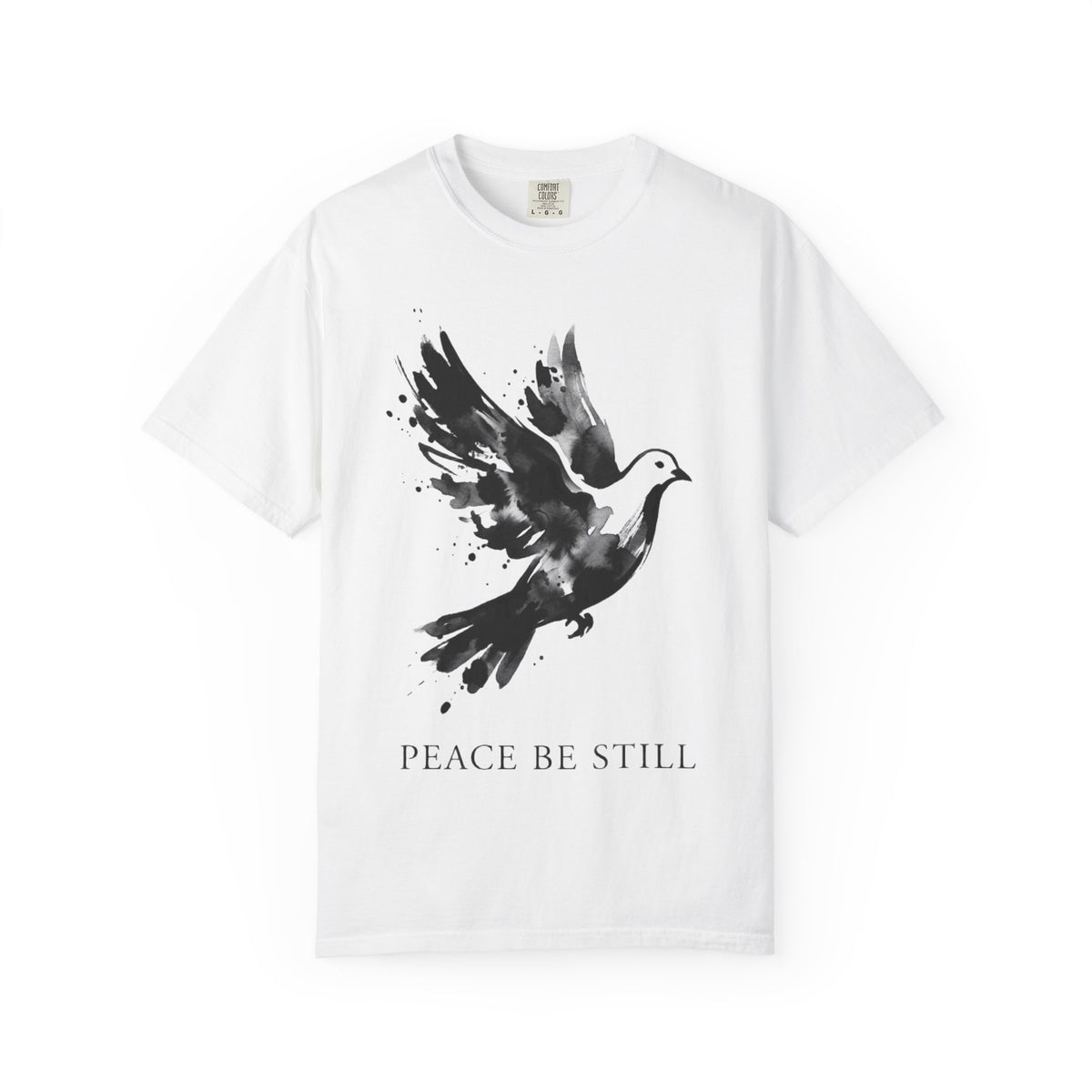 Peace Be Still Dove T-Shirt — Serene Dove Graphic Tee