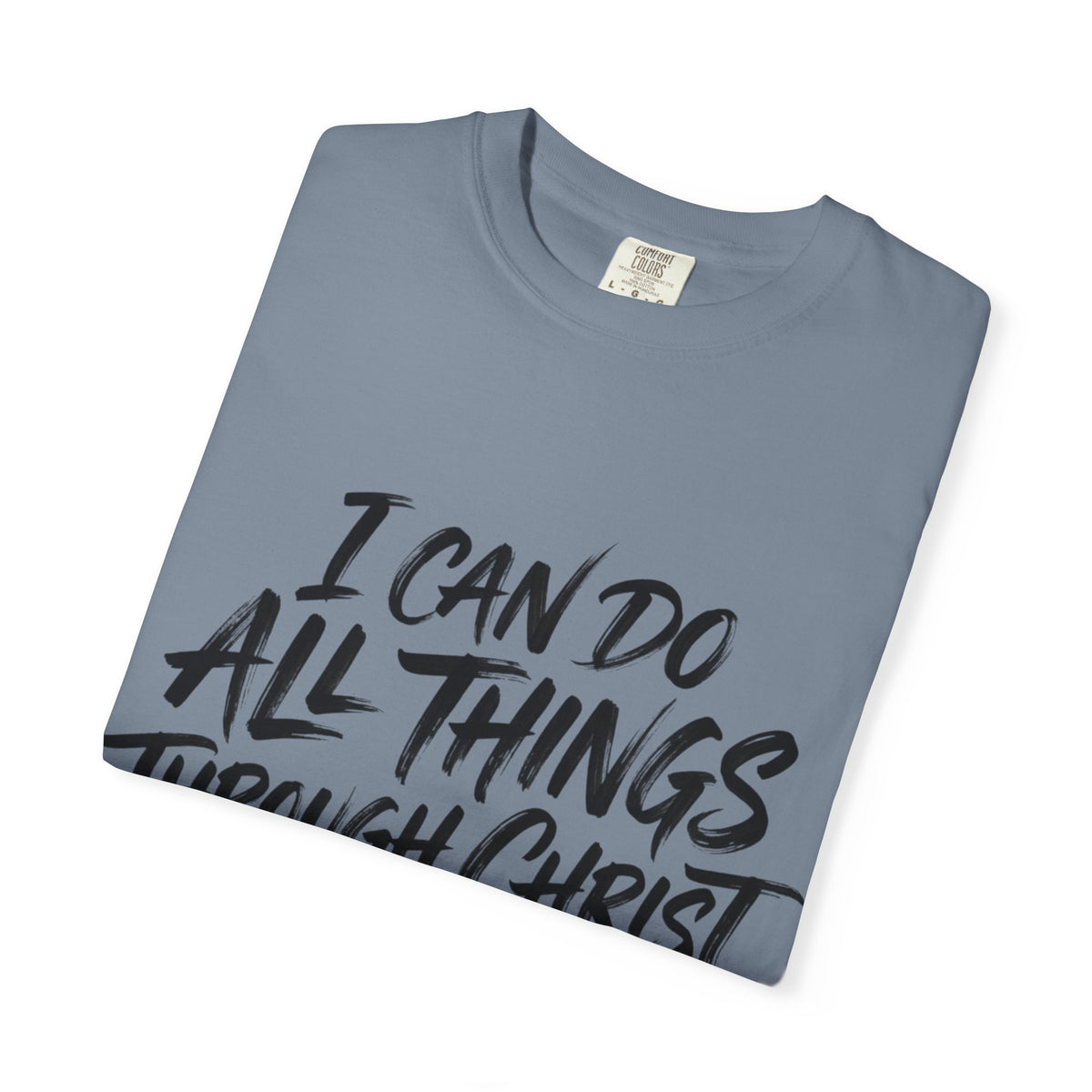 Comfortable Christ Scripture Tee for Daily Inspiration