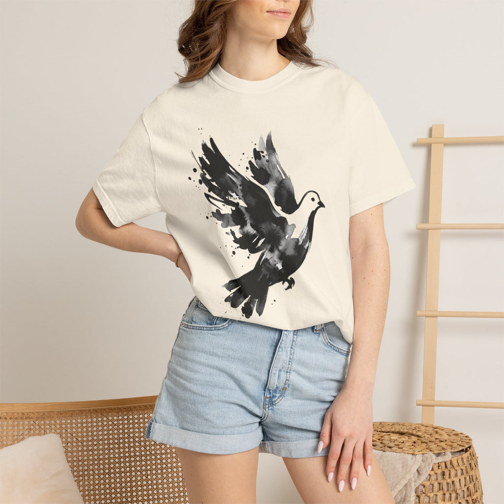 Peace Be Still Dove T-Shirt — Serene Dove Graphic Tee