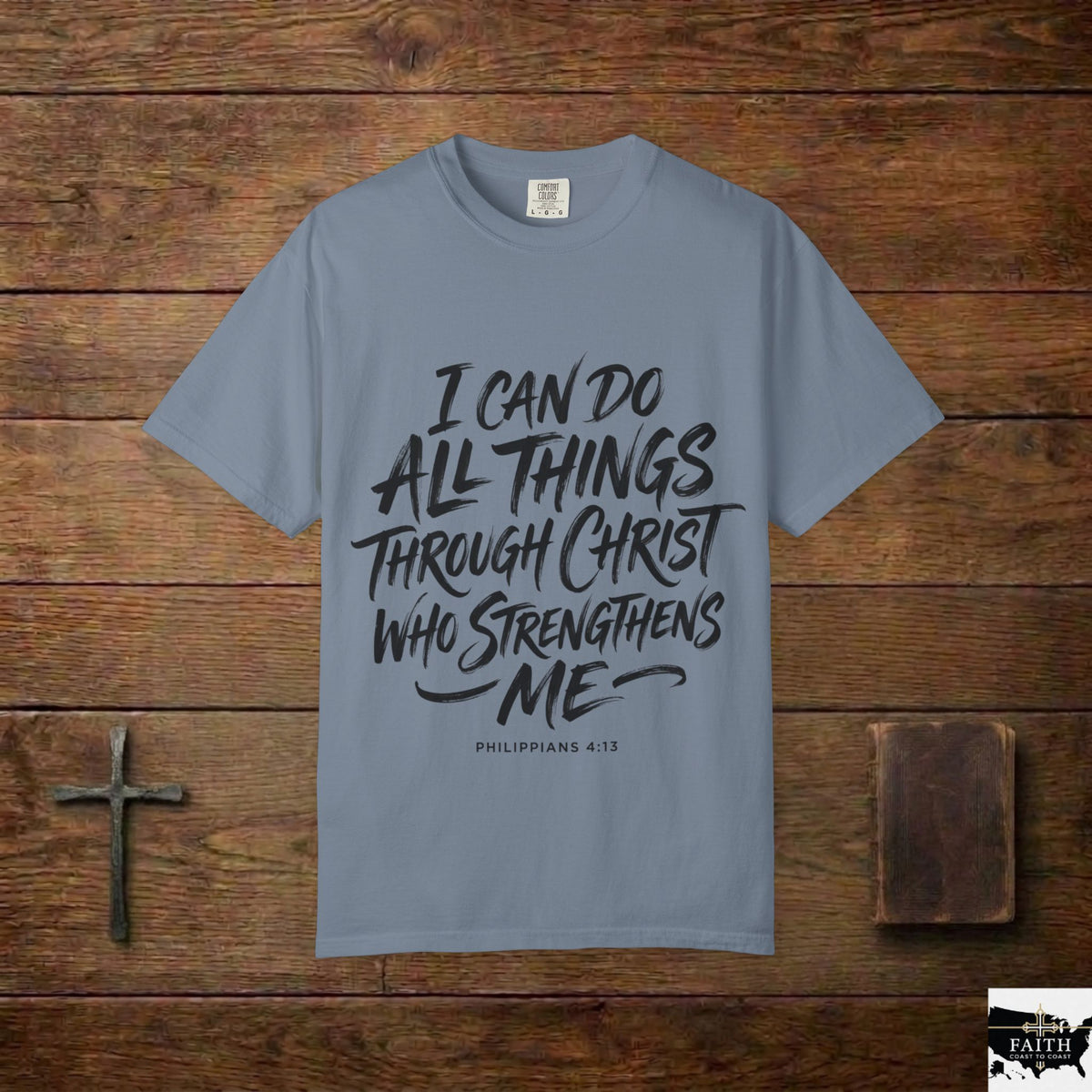 Comfortable Christ Scripture Tee for Daily Inspiration