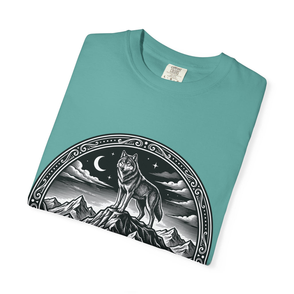 Psalm 23:4 'I Will Fear No Evil' Wolf T-Shirt