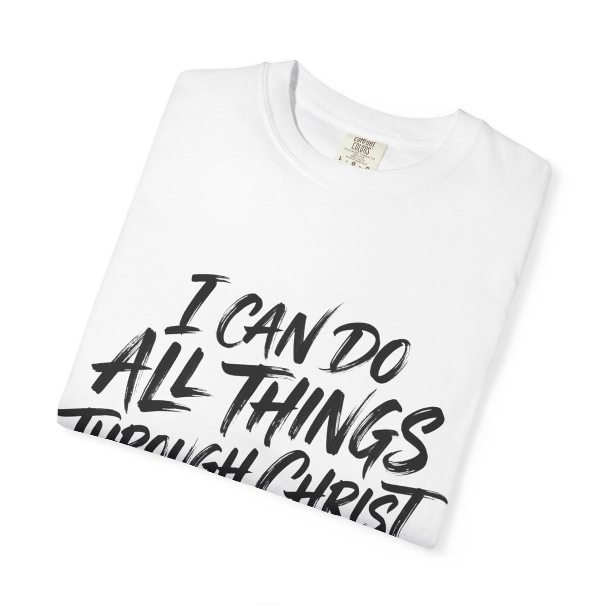 Comfortable Christ Scripture Tee for Daily Inspiration