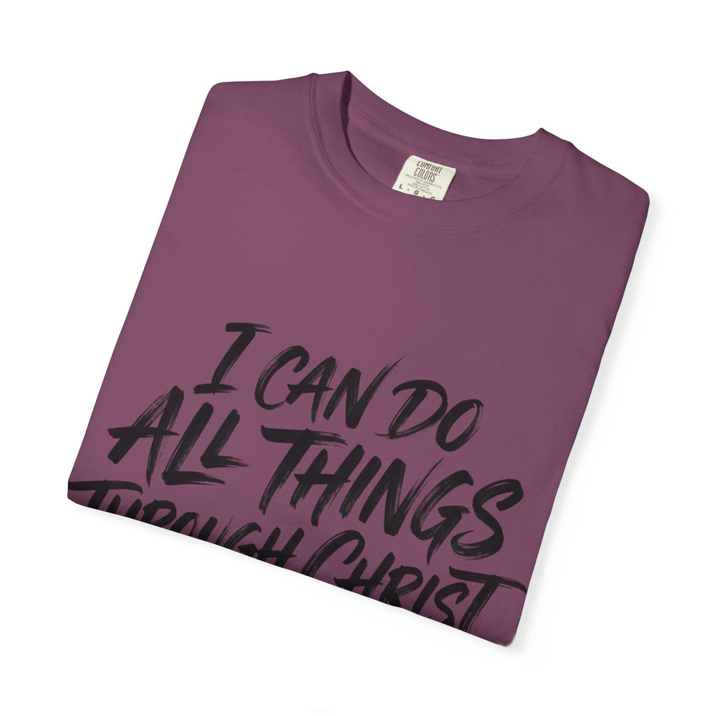 Comfortable Christ Scripture Tee for Daily Inspiration