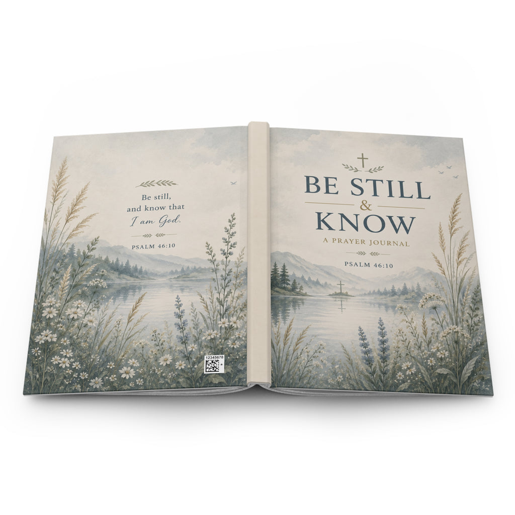 Be Still & Know Prayer Journal Hardcover