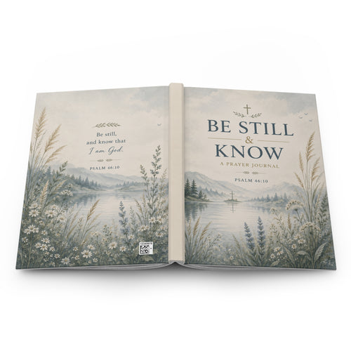 Be Still & Know Prayer Journal Hardcover