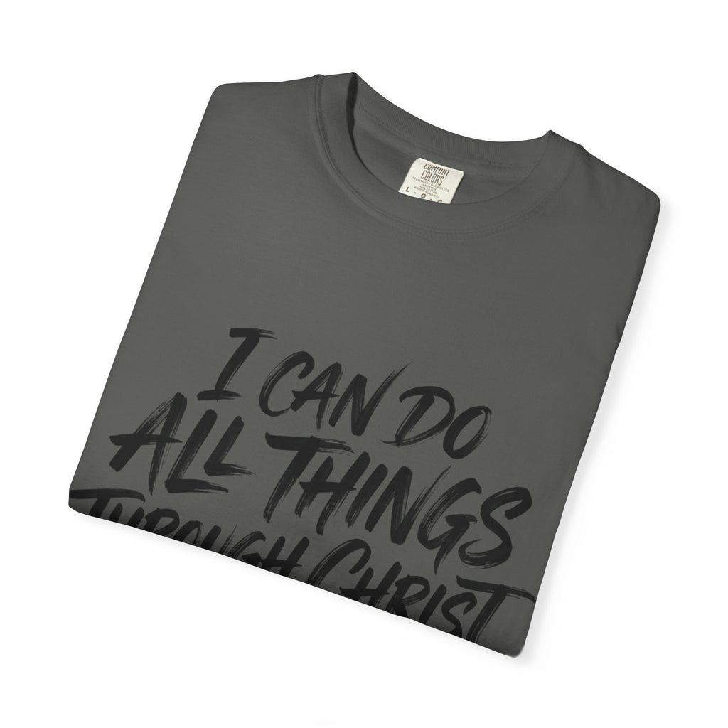 Comfortable Christ Scripture Tee for Daily Inspiration