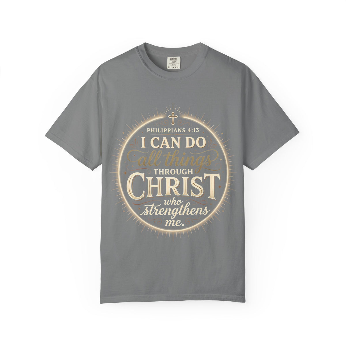 I Can Do All Things Through Christ T-Shirt | Philippians 4:13 Christian Tee