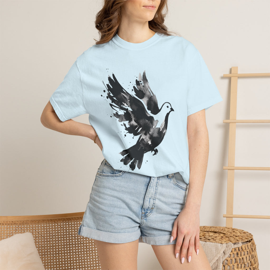 Peace Be Still Dove T-Shirt — Serene Dove Graphic Tee
