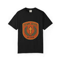 Team Jesus crest cross laurel T-shirt | Christian faith tee