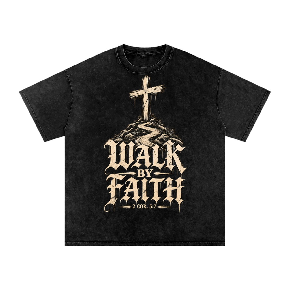 Christian Cross Streetwear | 2 Corinthians 5:7