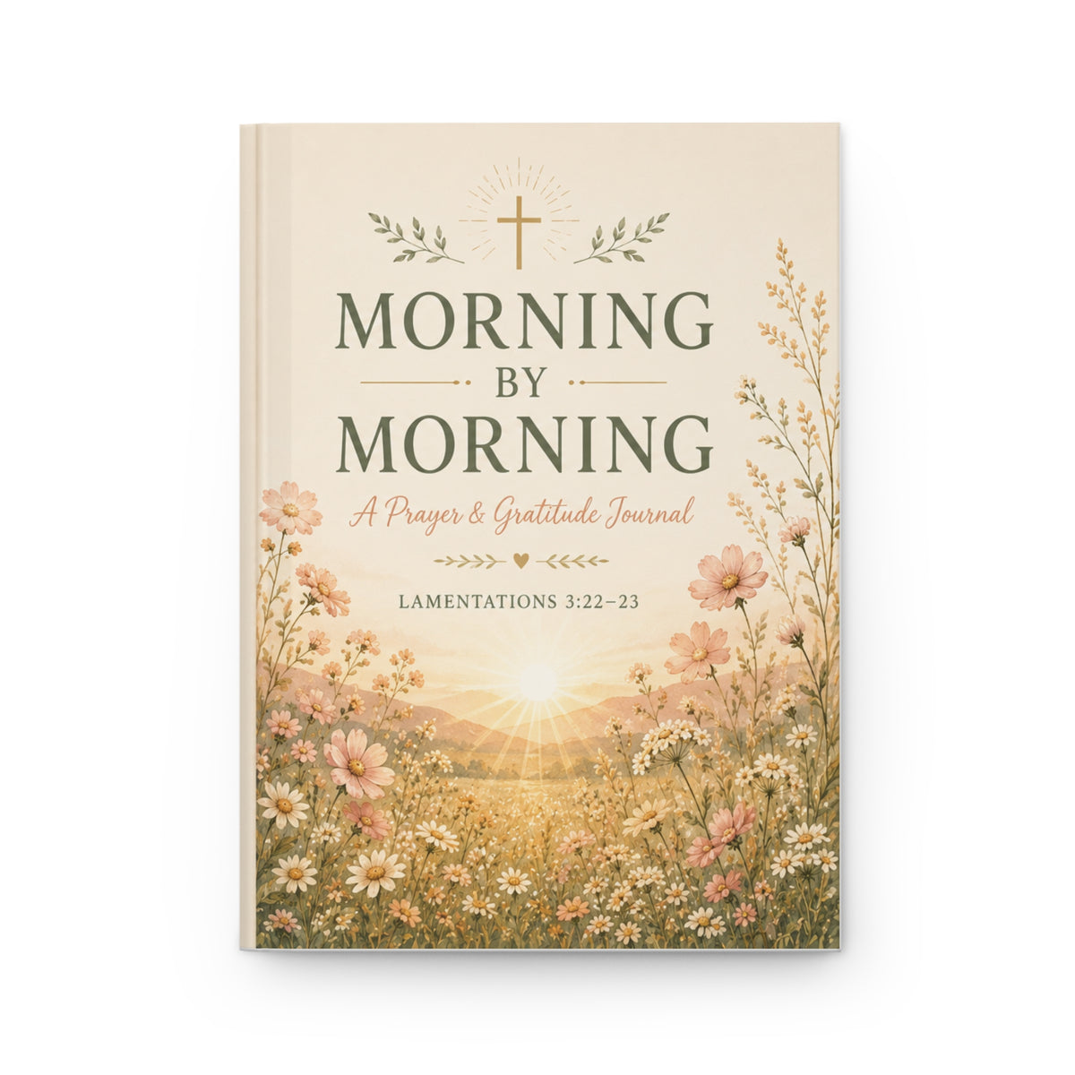 Morning by Morning Prayer & Gratitude Journal Hardcover