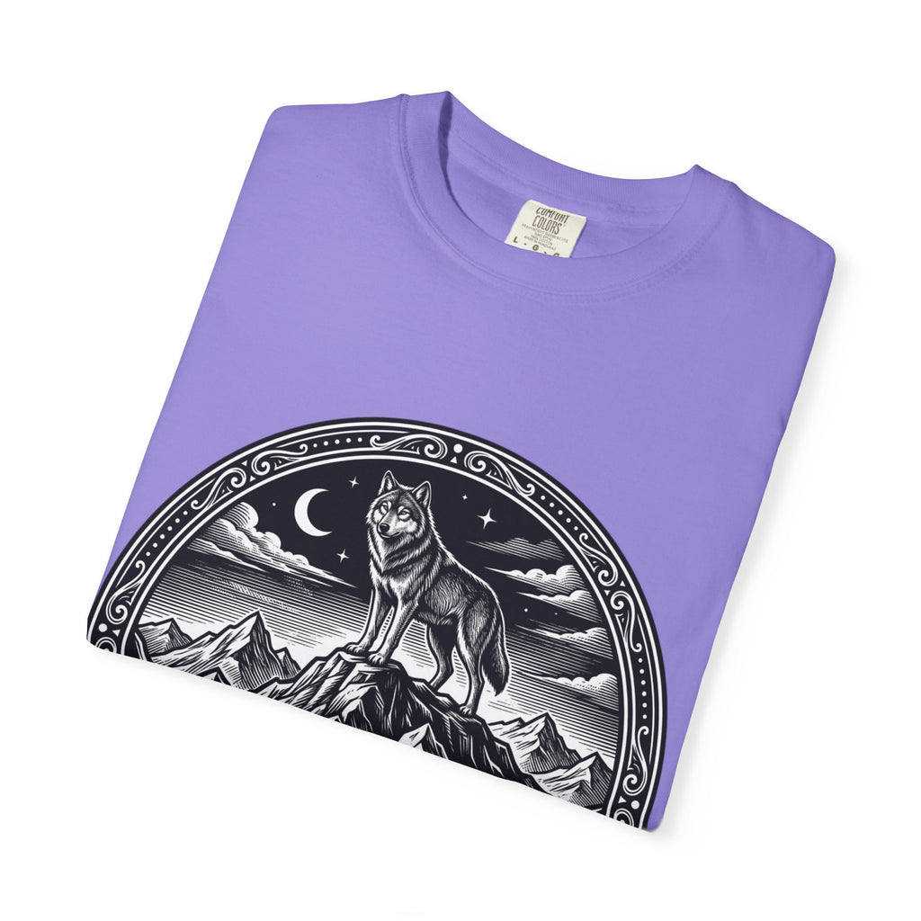 Psalm 23:4 'I Will Fear No Evil' Wolf T-Shirt