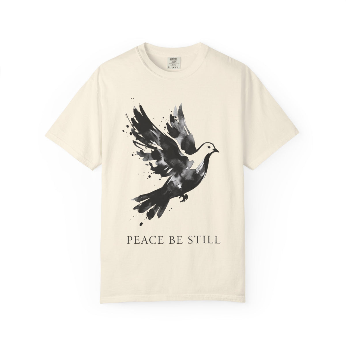 Peace Be Still Dove T-Shirt — Serene Dove Graphic Tee