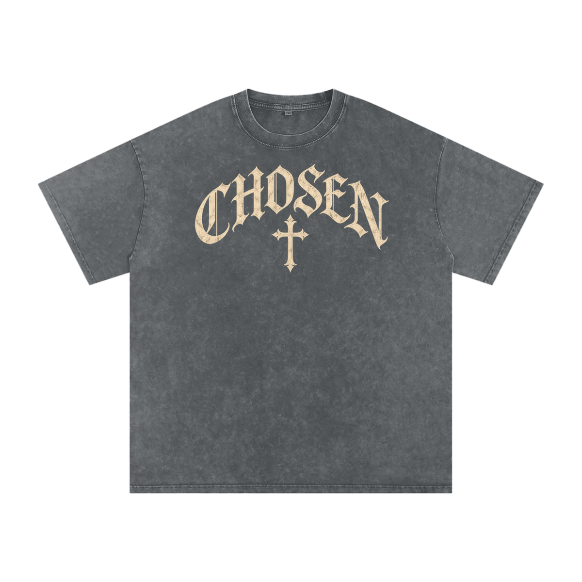 Chosen by God Tee – Gothic Christian Streetwear