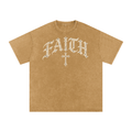 Faith Gothic Cross Tee – Vintage Christian Streetwear