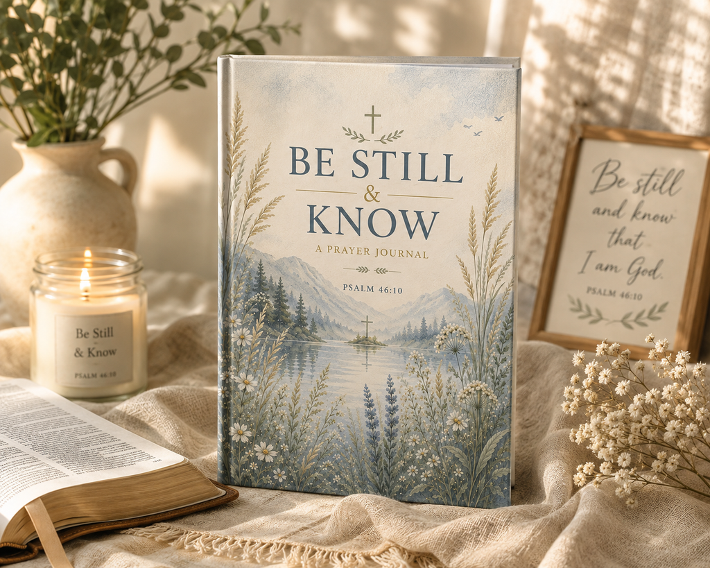 Be Still & Know Prayer Journal Hardcover