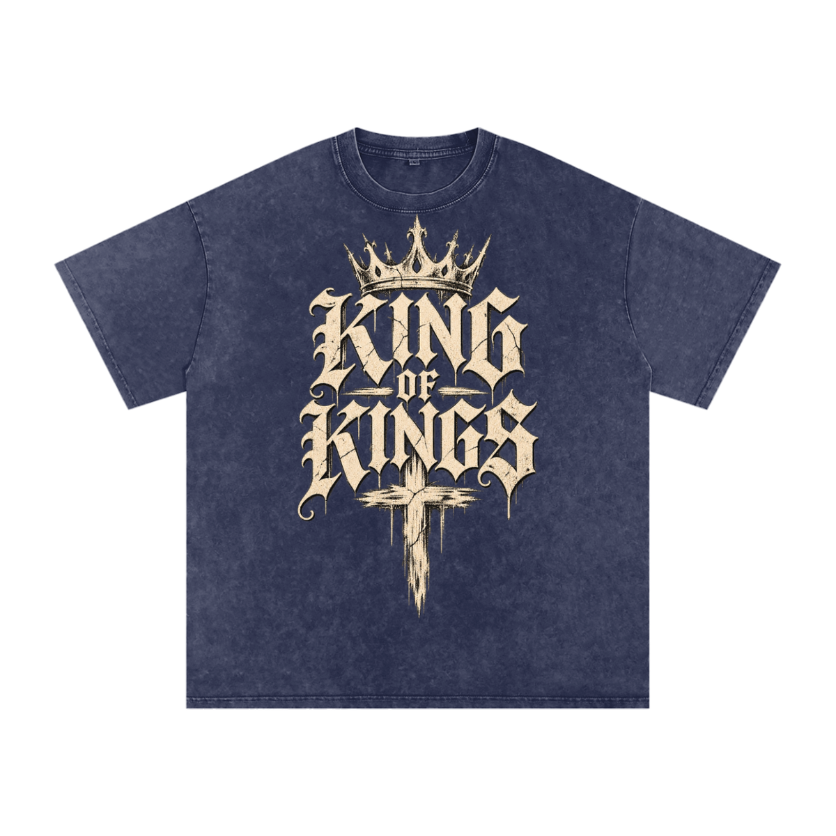 Gothic Christian Streetwear Cross Shirt