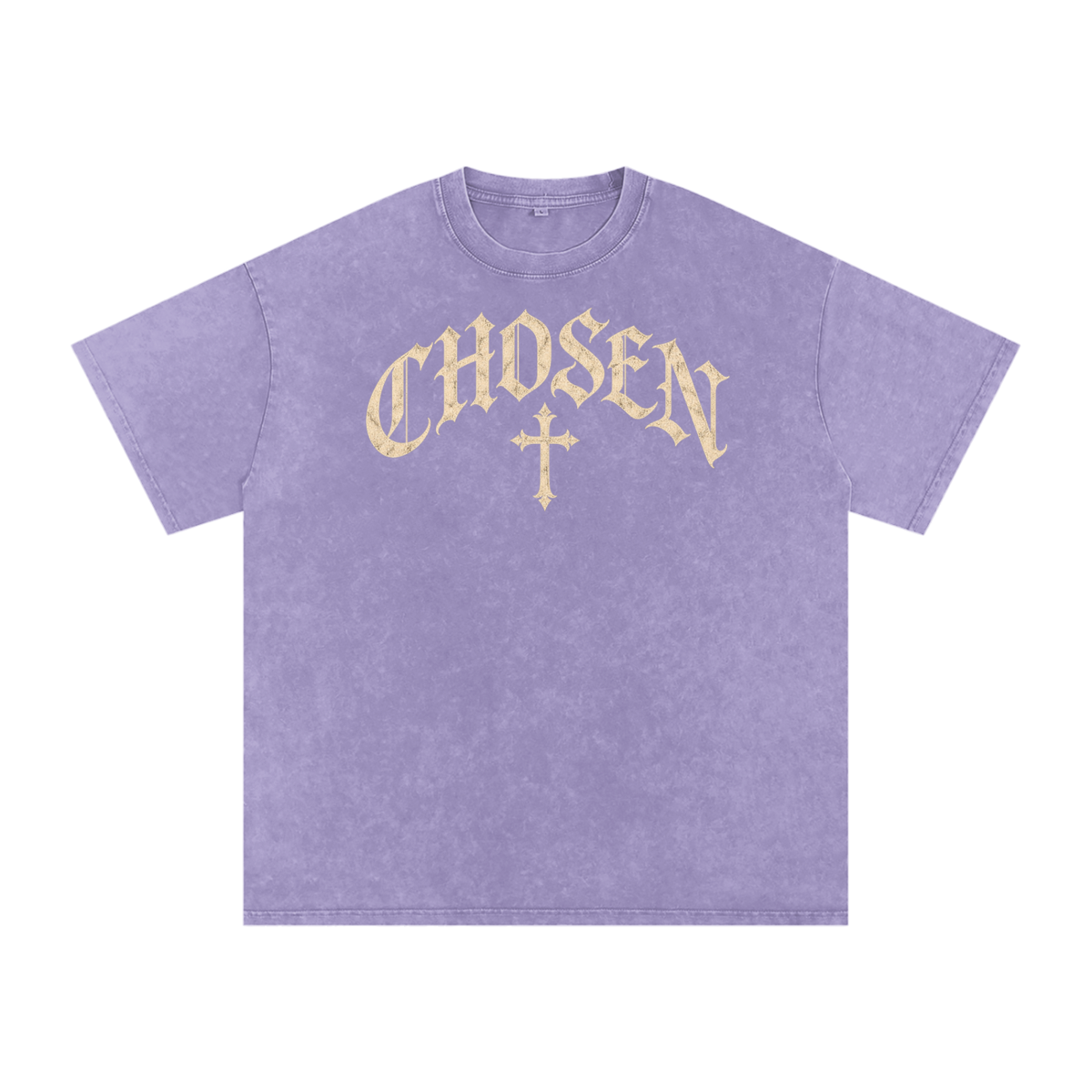 Chosen by God Tee – Gothic Christian Streetwear
