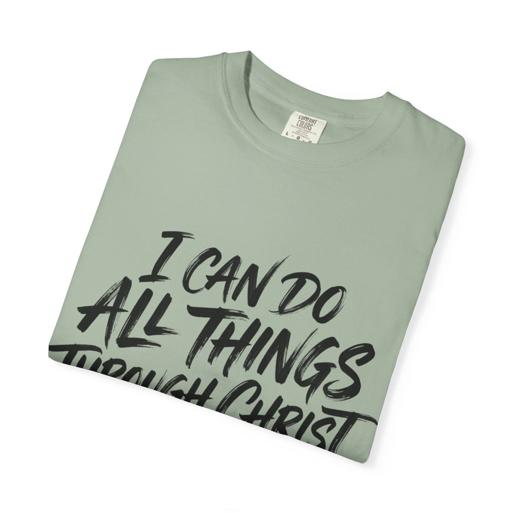 Comfortable Christ Scripture Tee for Daily Inspiration
