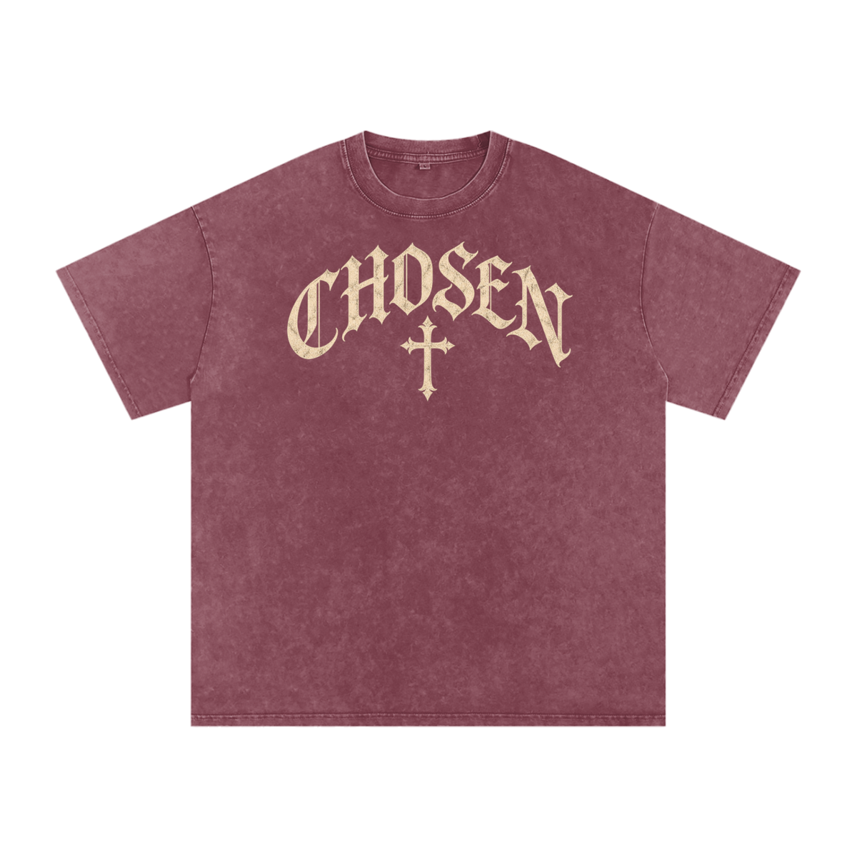 Chosen by God Tee – Gothic Christian Streetwear