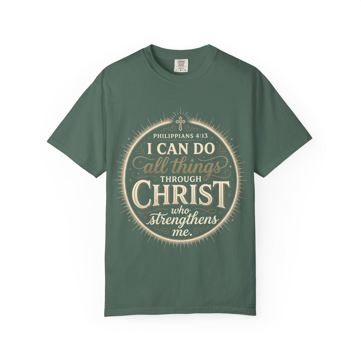 I Can Do All Things Through Christ T-Shirt | Philippians 4:13 Christian Tee