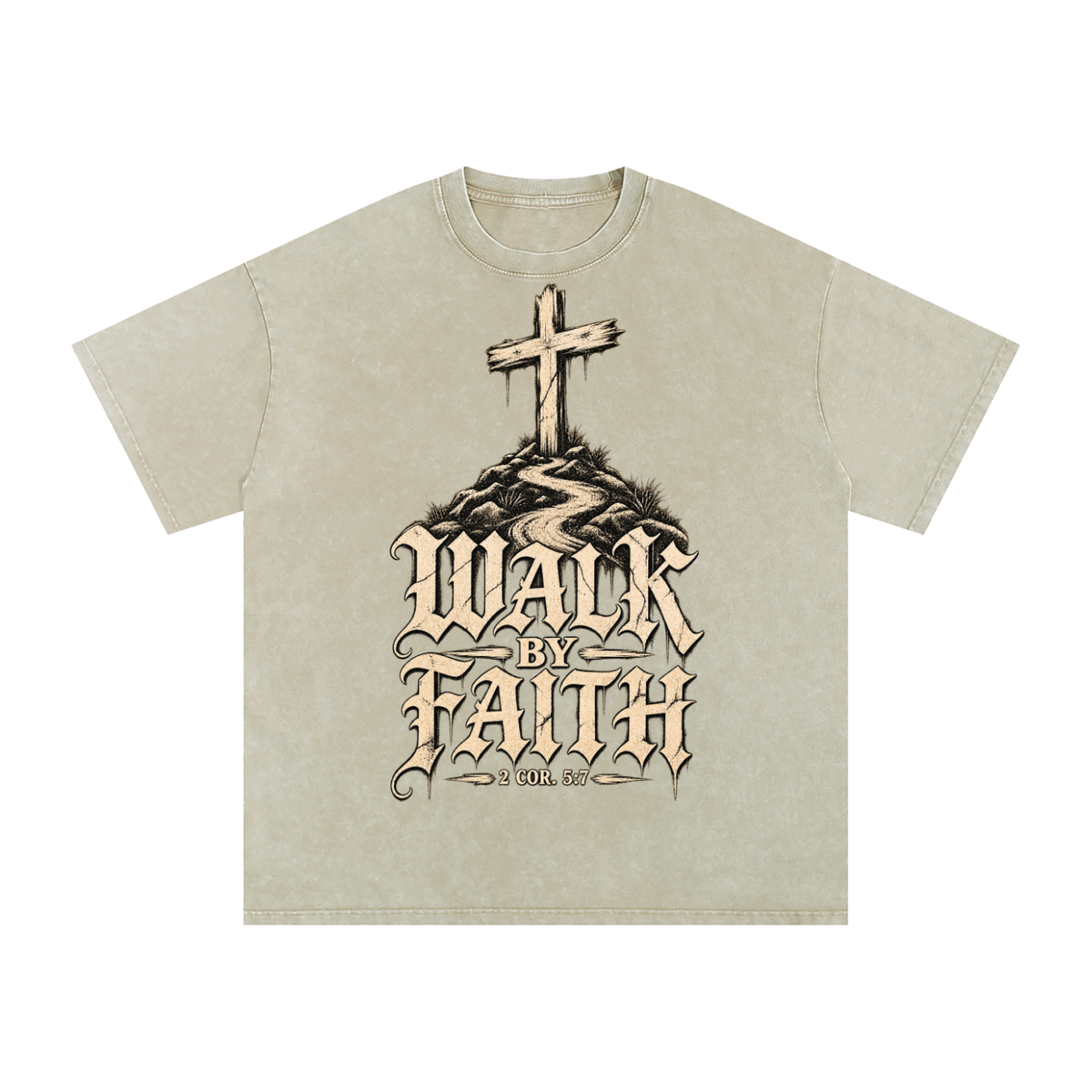 Christian Cross Streetwear | 2 Corinthians 5:7