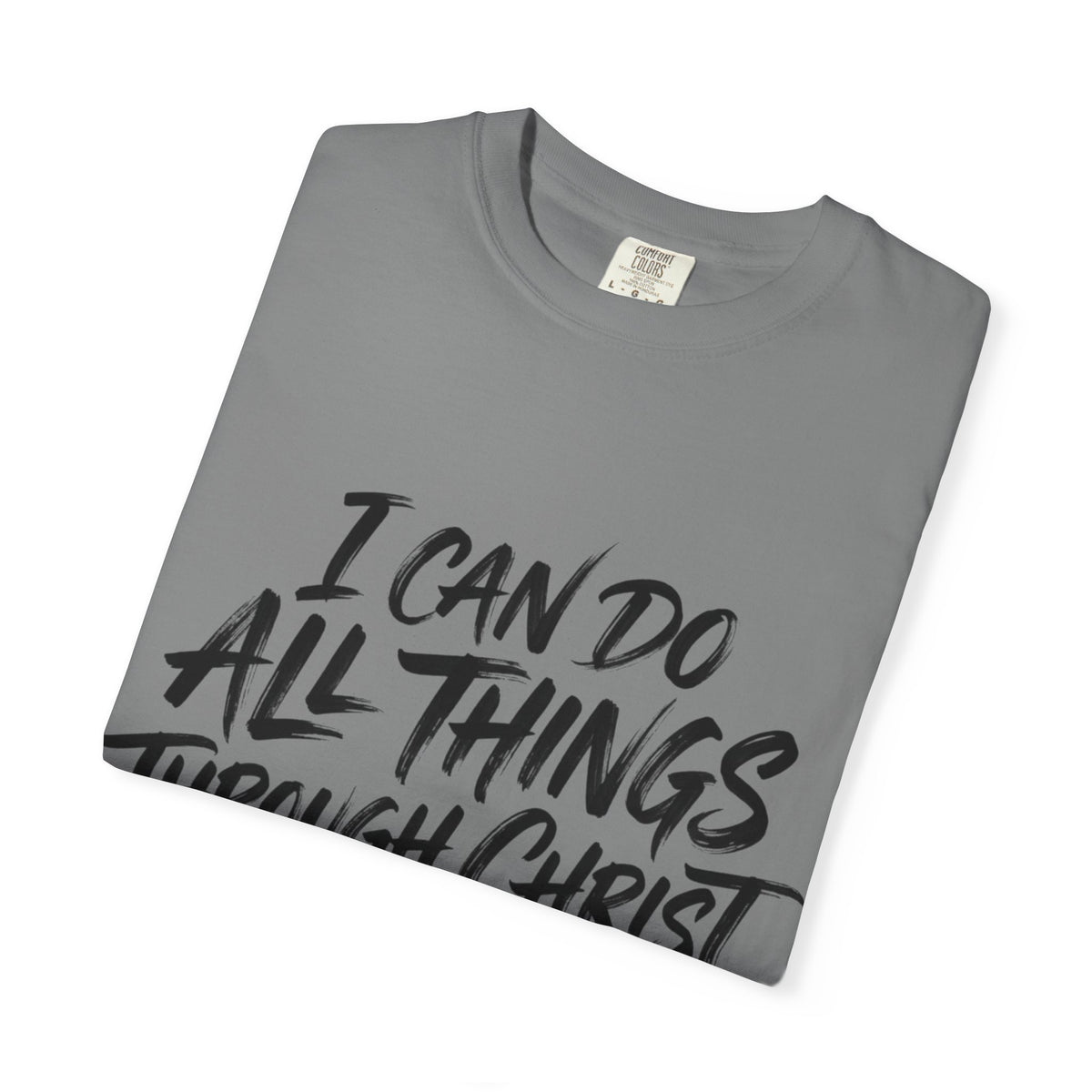 Comfortable Christ Scripture Tee for Daily Inspiration