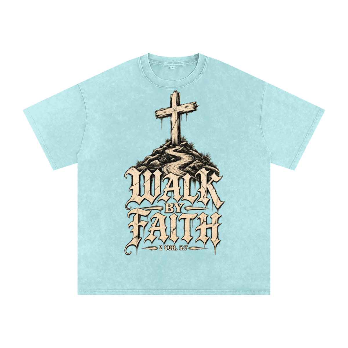 Christian Cross Streetwear | 2 Corinthians 5:7