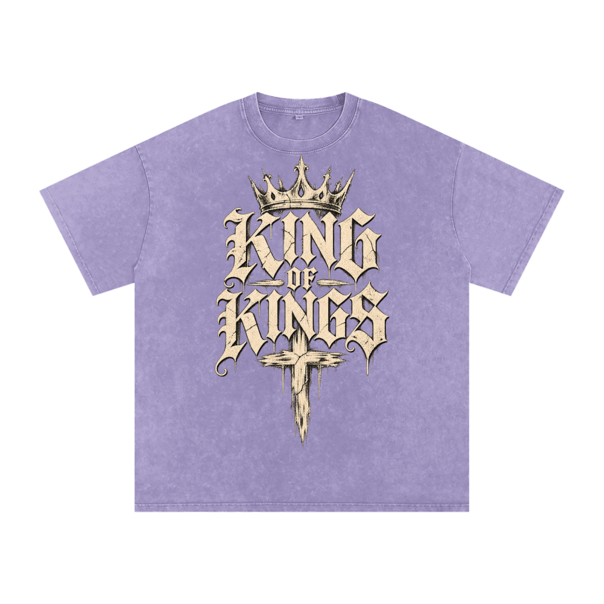 Gothic Christian Streetwear Cross Shirt