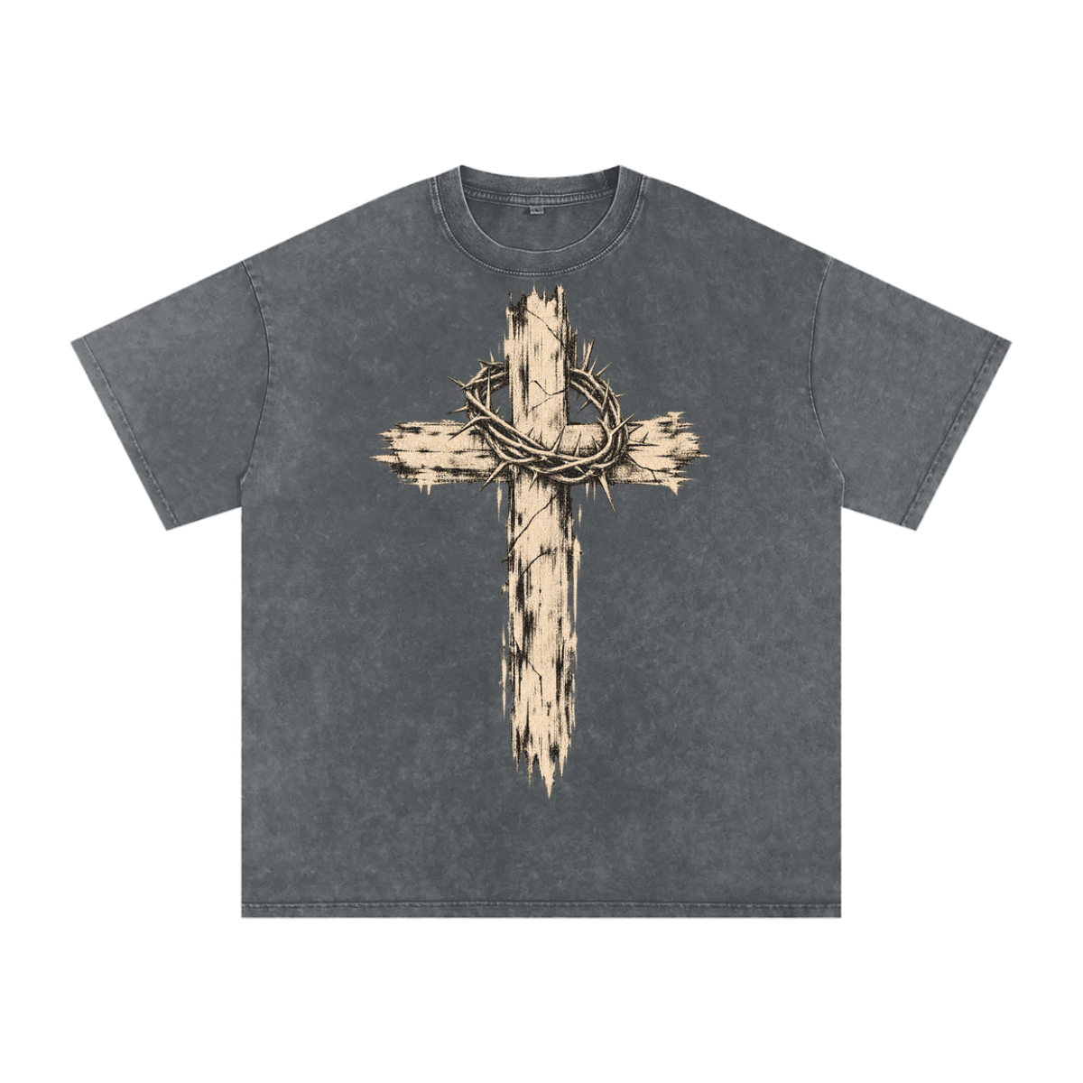 Rugged Christian Cross Streetwear
