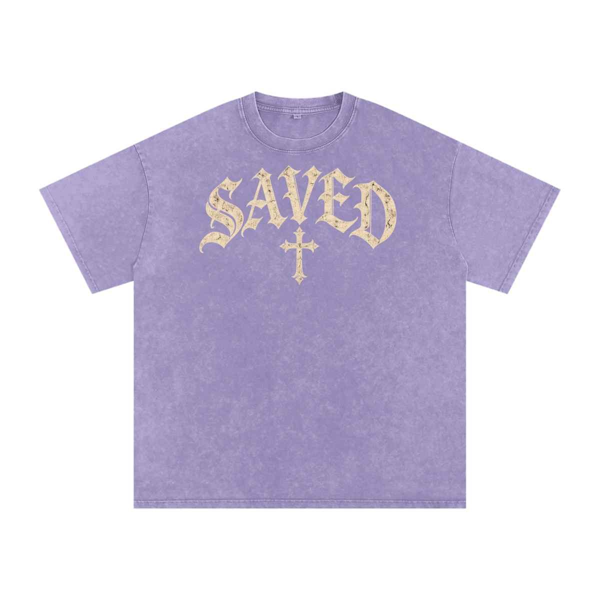 Saved by Grace Tee – Gothic Christian Streetwear