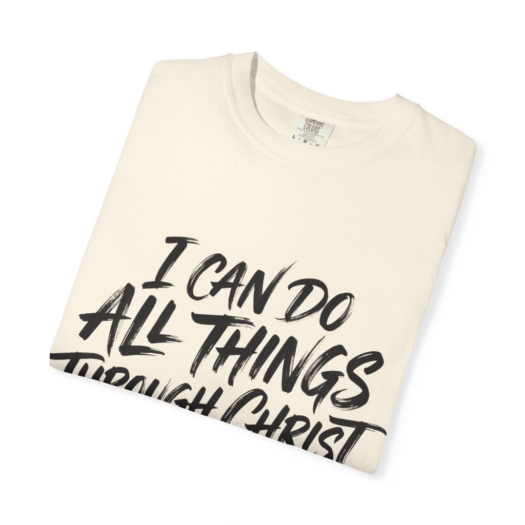 Comfortable Christ Scripture Tee for Daily Inspiration