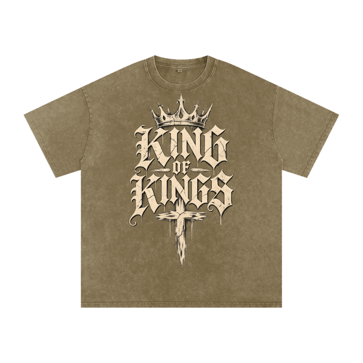 Gothic Christian Streetwear Cross Shirt