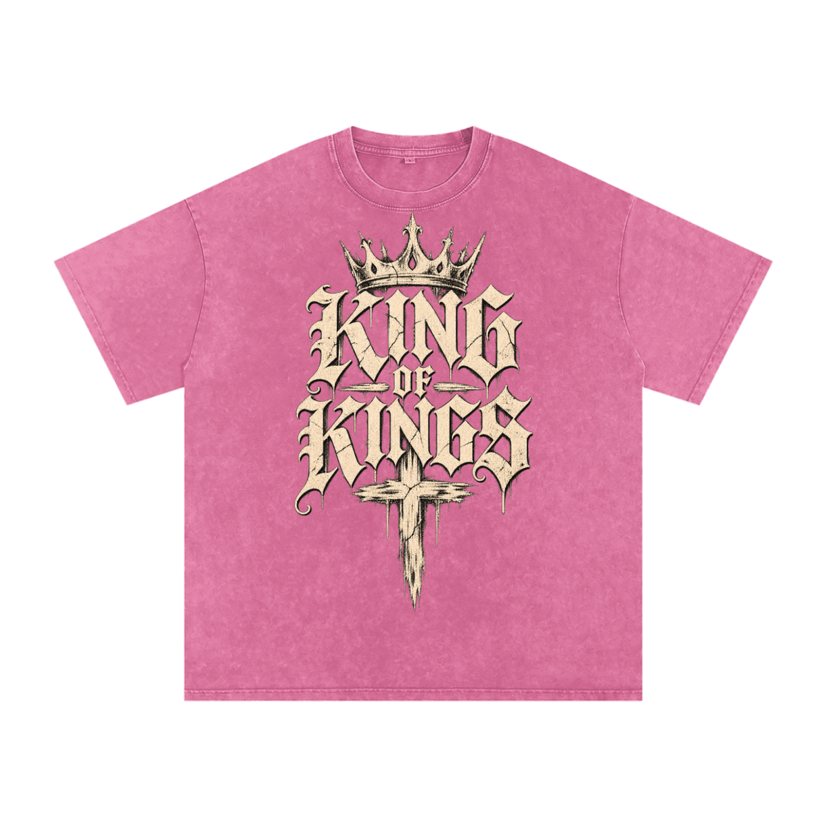Gothic Christian Streetwear Cross Shirt