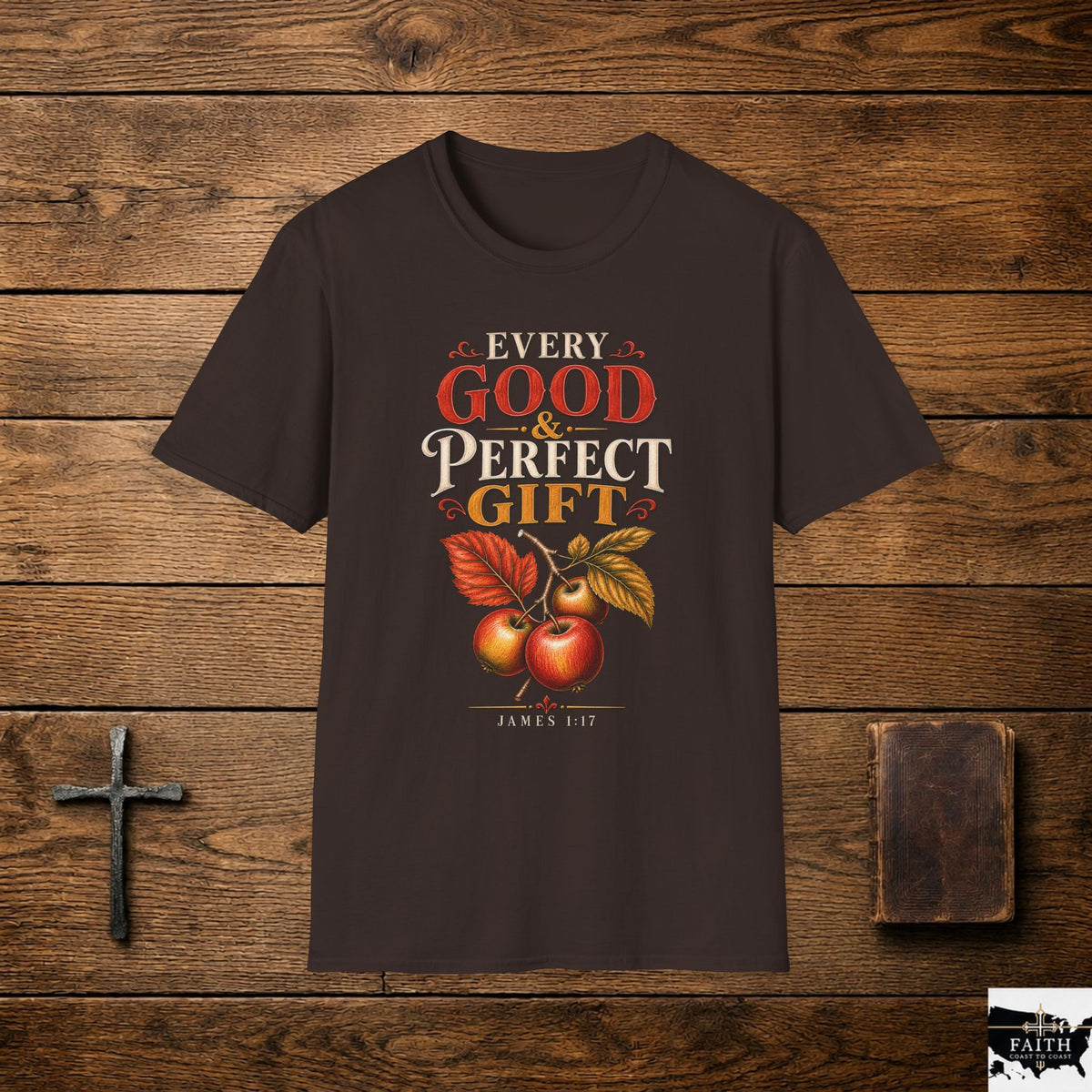 Every Good & Perfect Gift T-Shirt | Christian Scripture Design