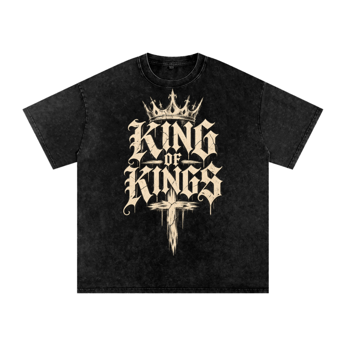 Gothic Christian Streetwear Cross Shirt