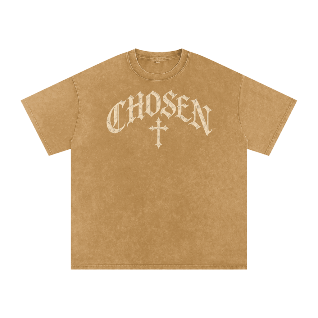 Chosen by God Tee – Gothic Christian Streetwear
