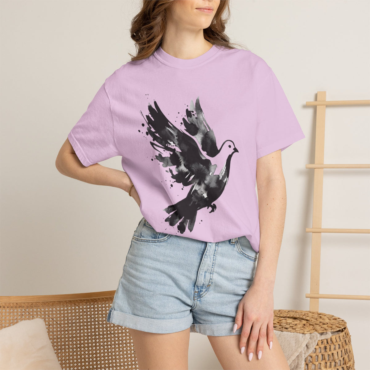 Peace Be Still Dove T-Shirt — Serene Dove Graphic Tee