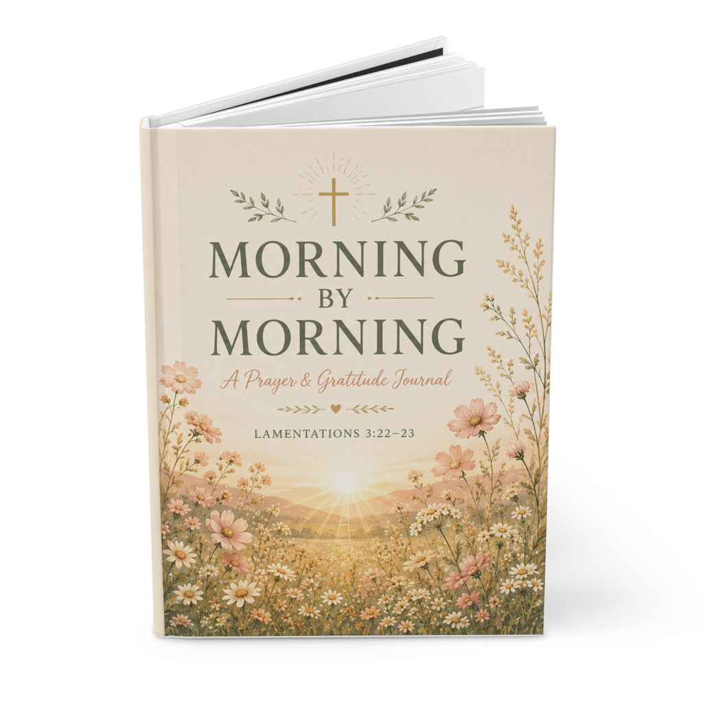Morning by Morning Prayer & Gratitude Journal Hardcover