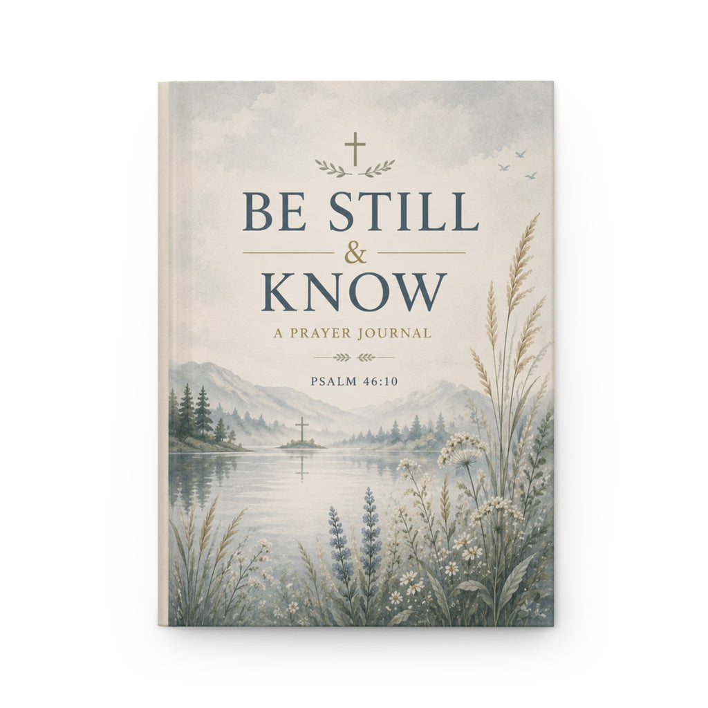 Be Still & Know Prayer Journal Hardcover