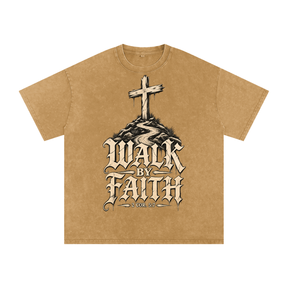 Christian Cross Streetwear | 2 Corinthians 5:7