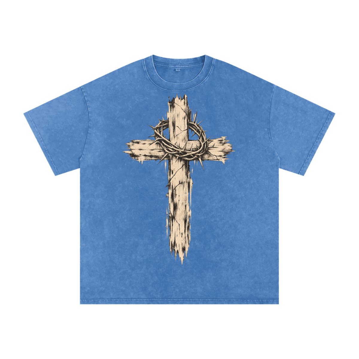 Rugged Christian Cross Streetwear