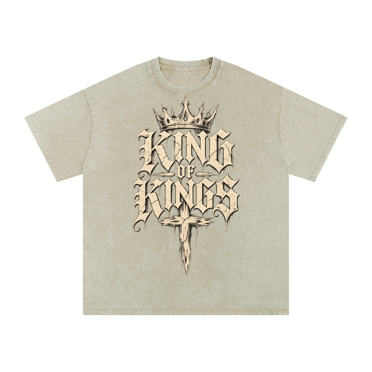 Gothic Christian Streetwear Cross Shirt