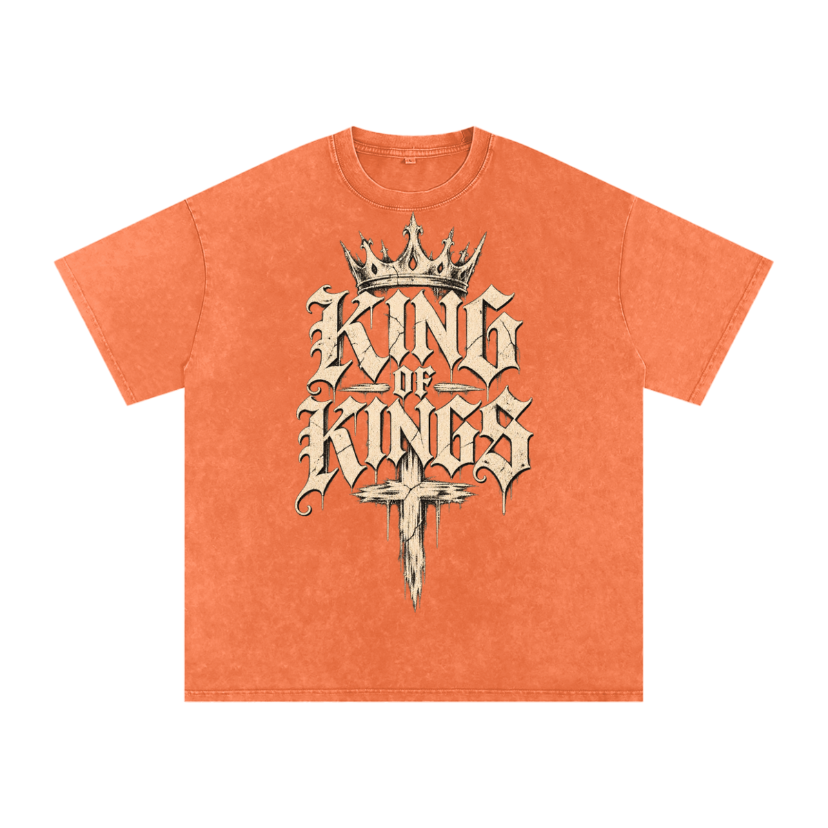 Gothic Christian Streetwear Cross Shirt