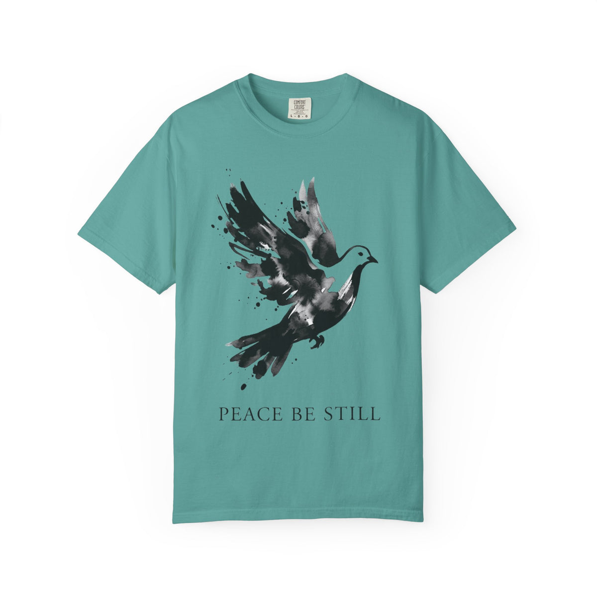 Peace Be Still Dove T-Shirt — Serene Dove Graphic Tee