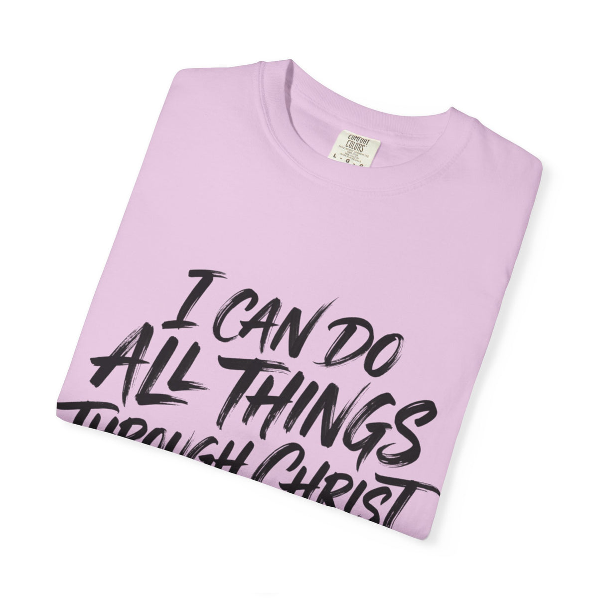 Comfortable Christ Scripture Tee for Daily Inspiration