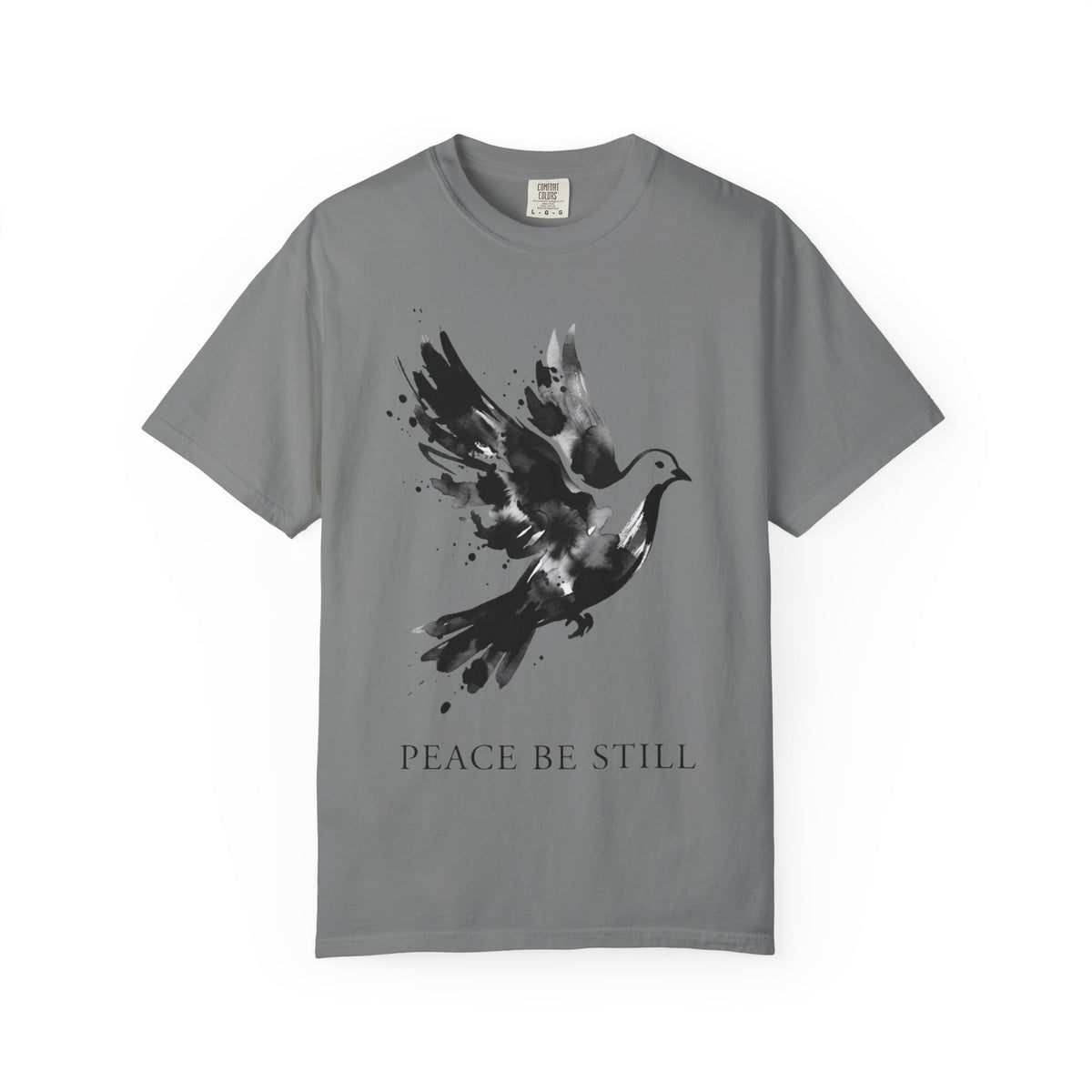 Peace Be Still Dove T-Shirt — Serene Dove Graphic Tee