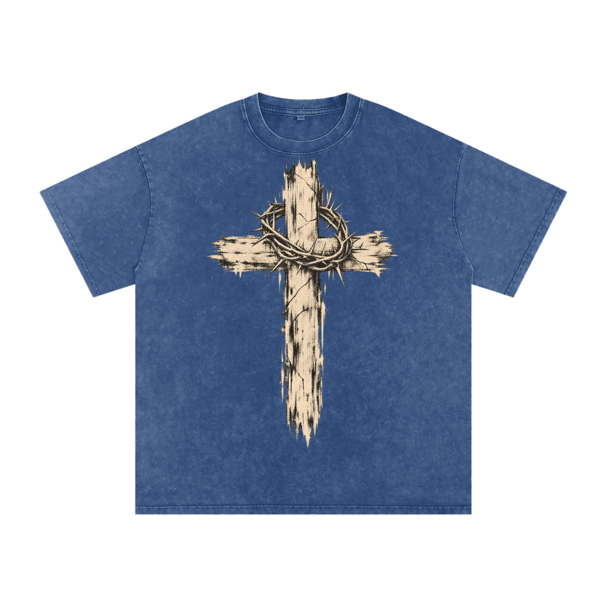 Rugged Christian Cross Streetwear